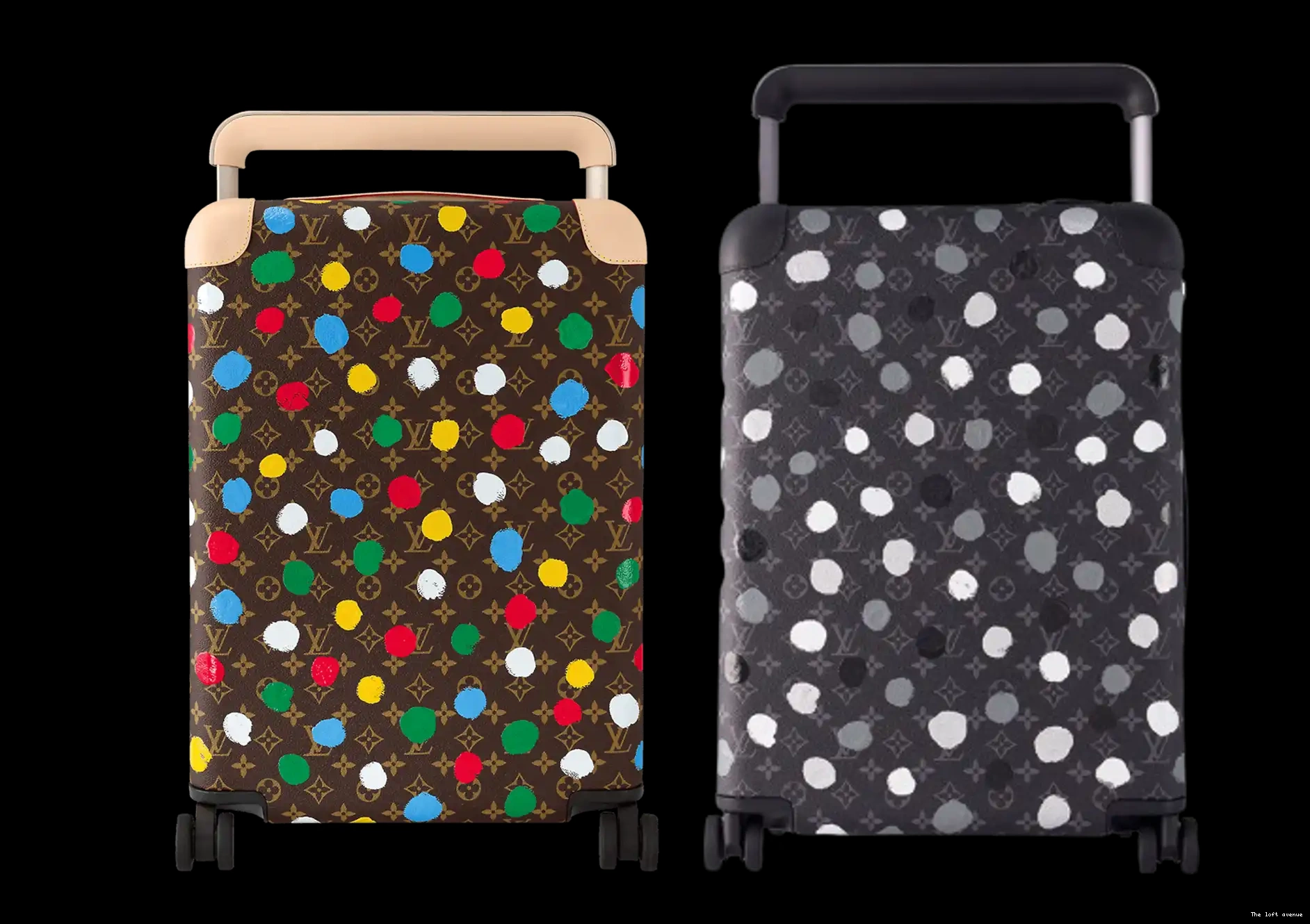 55 POLKADOT SUITCASE CUSTOM 37L YAYOI HORIZON CABIN 0615